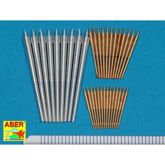 1/400 Metal Barrel set for German Battleship Scharnhorst/Gneisenau (35 barrels)