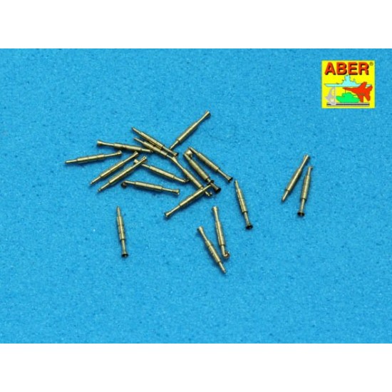 1/400 QF 2-pdr (40mm) Mark VIII "Pom-Pom" Barrels Set for Airfix/Heller kit (20pcs)