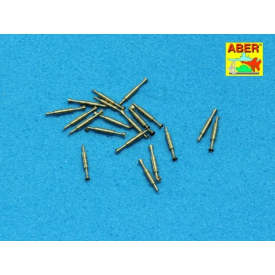 1/400 QF 2-pdr (40mm) Mark VIII "Pom-Pom" Barrels Set for Airfix/Heller kit (20pcs)