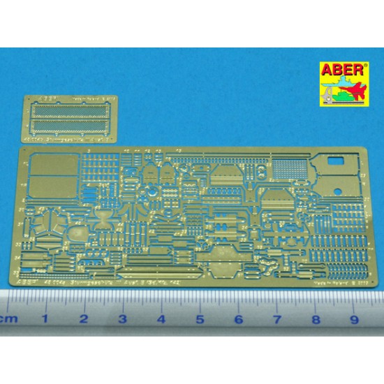 1/48 German Sturmgeschutz III, Ausf.B (SdKfz.142) Photo-Etched Detail set for Tamiya kit