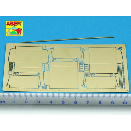 1/48 Russian Heavy Tank KV-1/KV-2 Early Vol.3 Tool Boxes Late Type for Tamiya/Hobby Boss