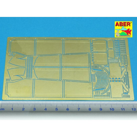 1/48 German Heavy Tank PzKpfw.VI Ausf.B Tiger II Side skirts & Fenders for Tamiya