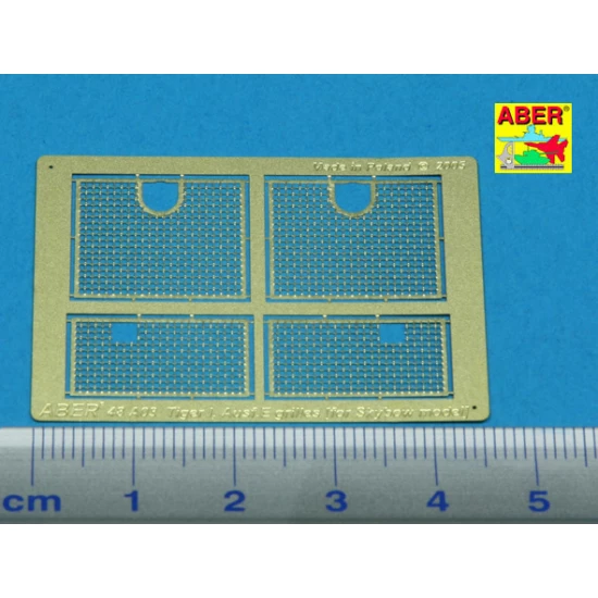 1/48 German Tank Tiger I Grilles for Skybow kit