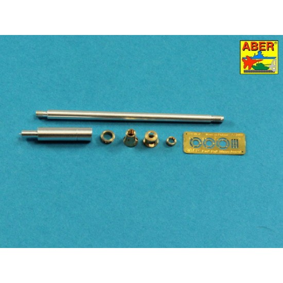 1/48 German King Tiger Turret 8.8cm KwK 43/3 (L/71) Gun Barrel for Tamiya kits