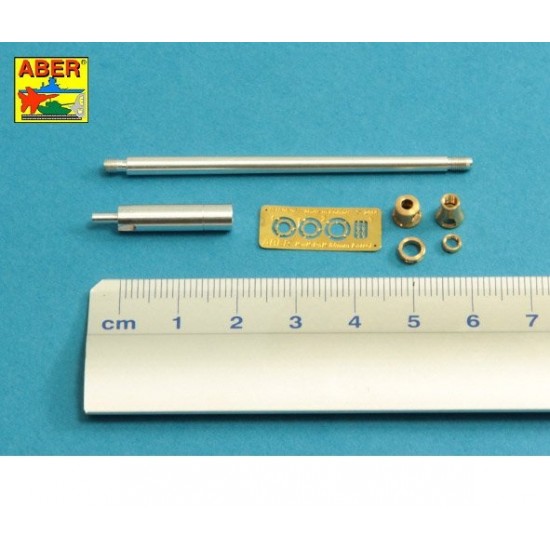 1/48 German Jagdpanther G1-Late & G2 8.8cm Pak 43/3 (L/71) Barrel for Tamiya kits