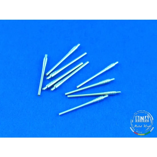 1/700 46.0cm Barrels for Japanese Warships Yamato, Musashi (9pcs)