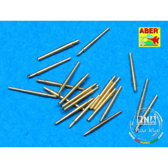 1/700 12.7cm Universal Barrels for US Navy Warships (20pcs)