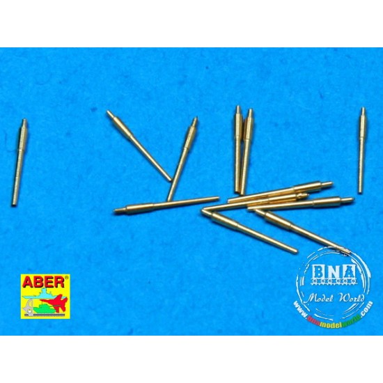 1/700 15cm Barrels SKC/28 for German Bismarck,Tirpitz,Scharnhorst,Gneisenau x12