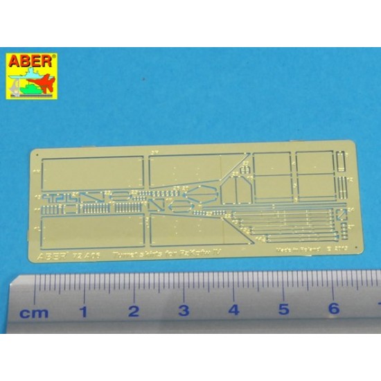 1/72 PzKpfw.IV Turret Skirts set