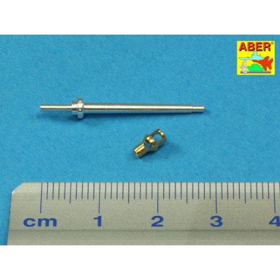 1/72 StuK.40 L/48 7.5cm Barrel Early Model Muzzle Brake for StuG.III Ausf.F/8&Ausf.G Early