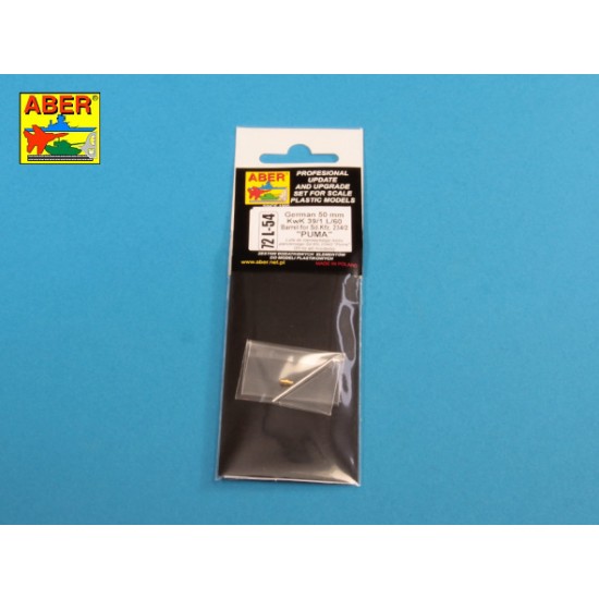 1/72 German SdKfz.234/2 "PUMA" 50mm KwK39/1 L/60 Gun Barrel (Universal set)