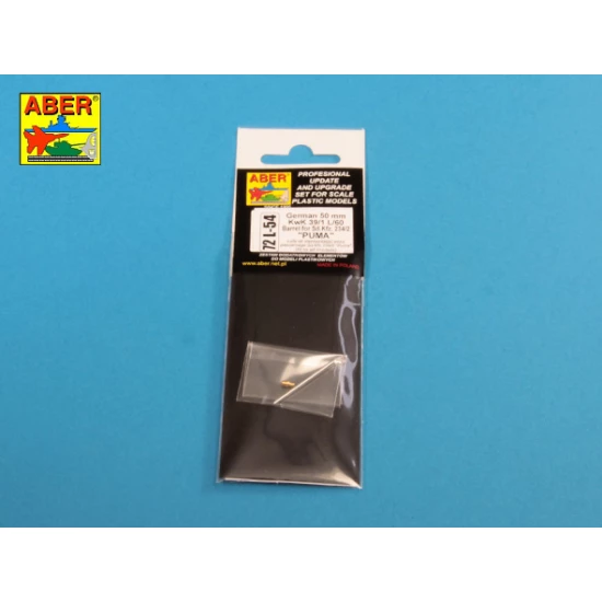 1/72 German SdKfz.234/2 "PUMA" 50mm KwK39/1 L/60 Gun Barrel (Universal set)