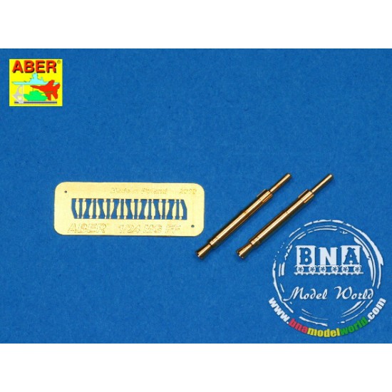 Barrels for 1/24 German Oerlikon 20mm Aircraft Machine Gun MG FF (2pcs)