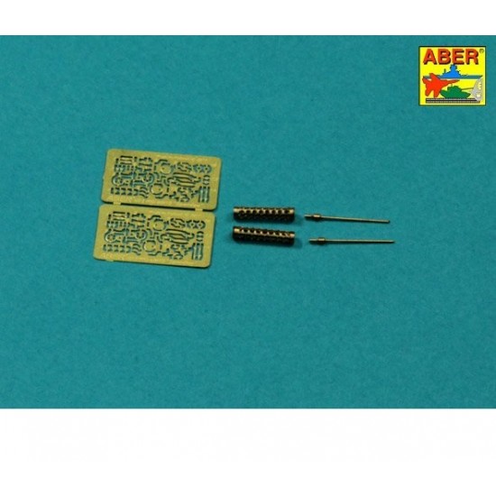 1/72 WWI German 7.9mm lMG 08/15 Spandau Machine Gun Barrels
