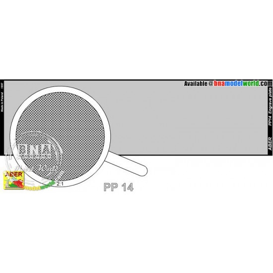 Engrave Plate (140mm x 39mm) Pattern 14