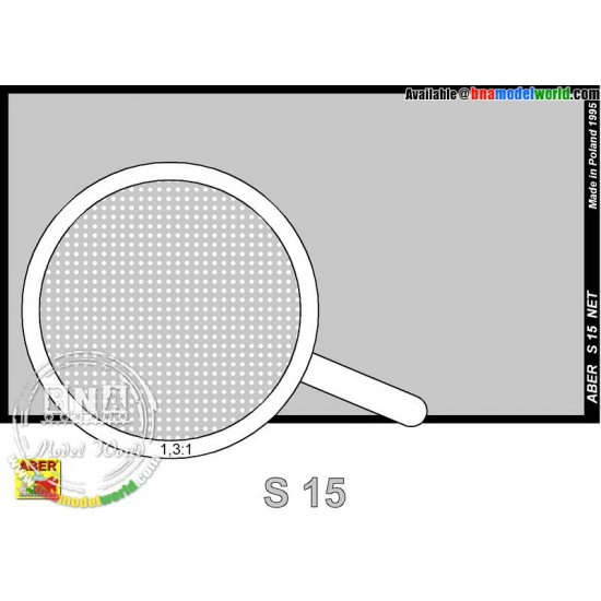 Photoetched Drilled Plate (Gap diameter: 0.6mm, dimensions: 75mm x 42mm)