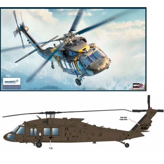 1/35 UH-60M Black Hawk Helicopter with Aus Decals