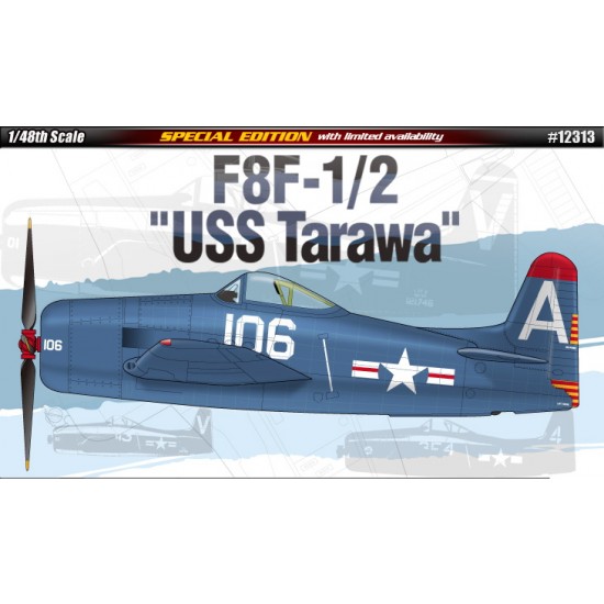 1/48 Grumman F8F-1/2 Bearcat "USS Tarawa" [Special Edition]