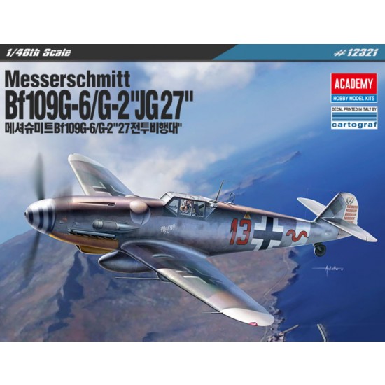 1/48 Messerschmitt Bf109 G-6/G-2 "JG27"