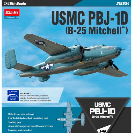 1/48 USMC PBJ-1D (B-25 Mitchell)