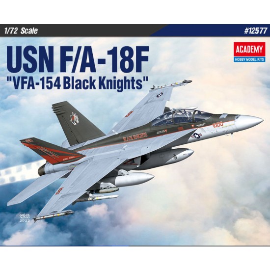 1/72 USN F/A-18F "VFA-154 Black Knights"