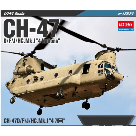 1/144 Boeing CH-47 D/F/J/HC.Mk.I 4 Nations
