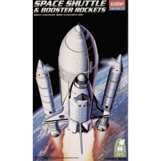 1/288 Space Shuttle and Booster Rockets