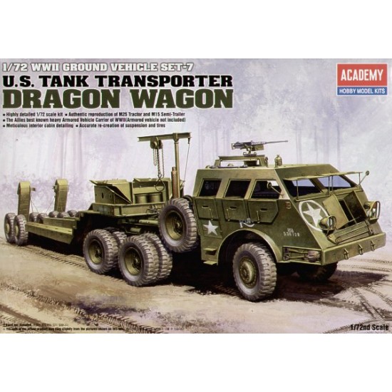 1/72 WWII M26 Dragon Wagon