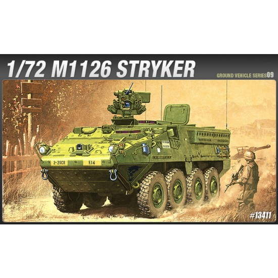 1/72 M1126 Stryker Infantry Carrier Vehicle Ground Vehicle Series 