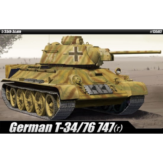 1/35 WWII T-34/76 747(r) - German Version
