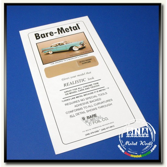 Ultra Bright Chrome (Bare-Metal Foil)