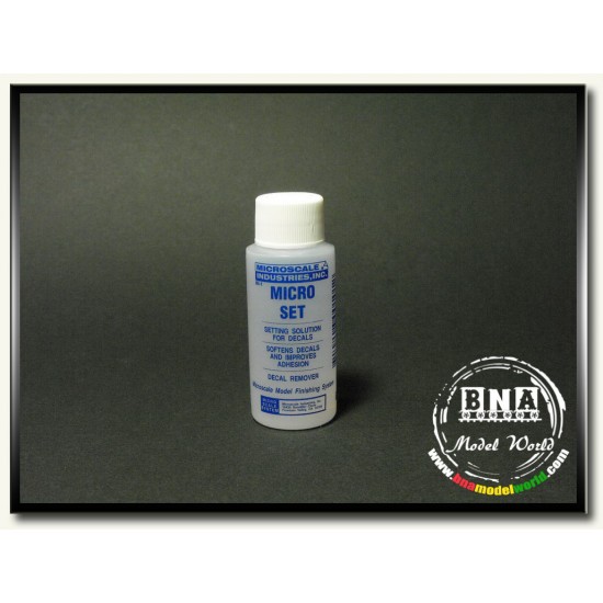 MicroSet Decal Solvent (Soften Decals & Improves Adhesion) Microscale MI-1