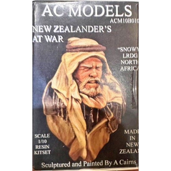 1/10 New Zealander's At War bust