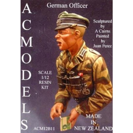 1/12 WWII German Wehrmacht Officer (1 Resin Bust)