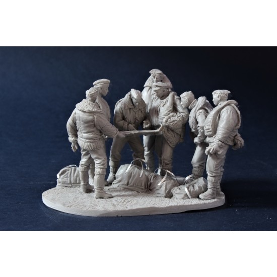 1/32 RAF Coastal Command Crews w/base (7 figures, 54mm)