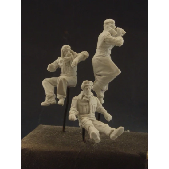 1/35 WWII British LRDG Crew (3 Resin Figures)