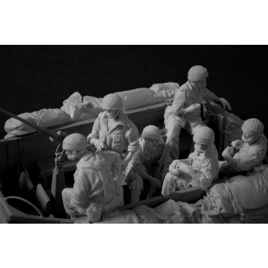 1/35 IDF Paratroopers Rear Set