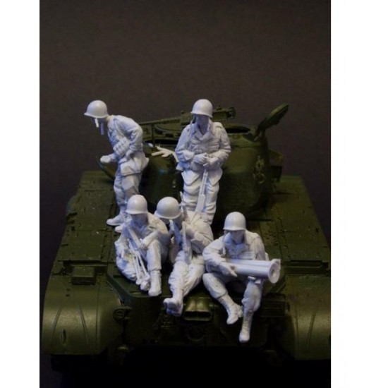 1/35 Korea War US Pershing Tank Riders Part.2 (5 figures)