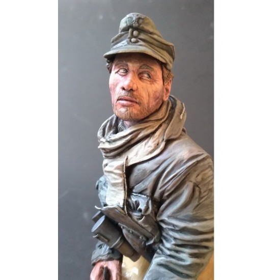 1/6 WWII German Soldier in Bust