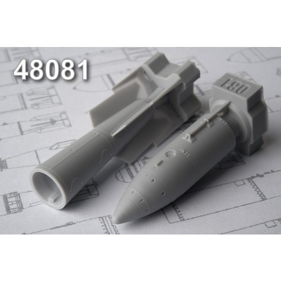 1/48 Soviet Nuclear Bomb RN-28 (Set Contains One Bomb)