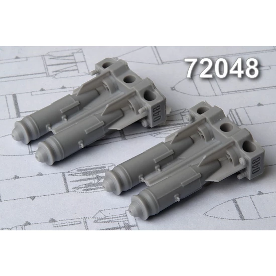1/72 FAB-250 M-54 High-Explosive 250kg Bomb (4pcs)