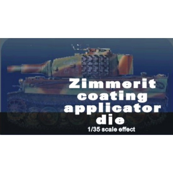 Zimmerit Coating Application Die for 1/35 kits