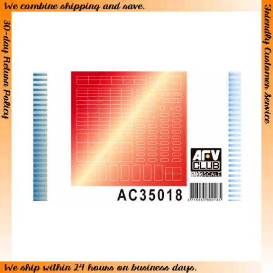 1/35 Simulating Anti Reflection Coating Lens Sticker for Lav-25 Family