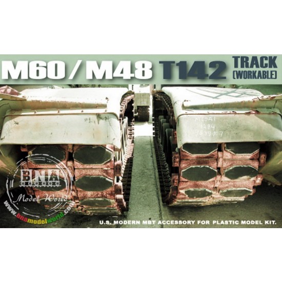 1/35 US Modern MBT M60/48 T142 Track Late Type (Workable)
