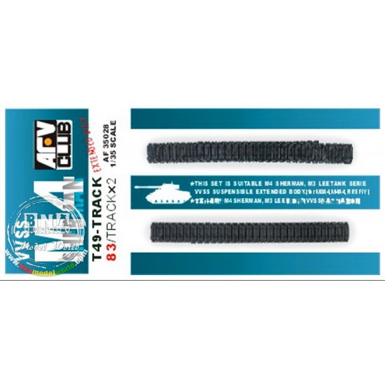 1/35 T49 Track for M4A4 (83 Links Type)