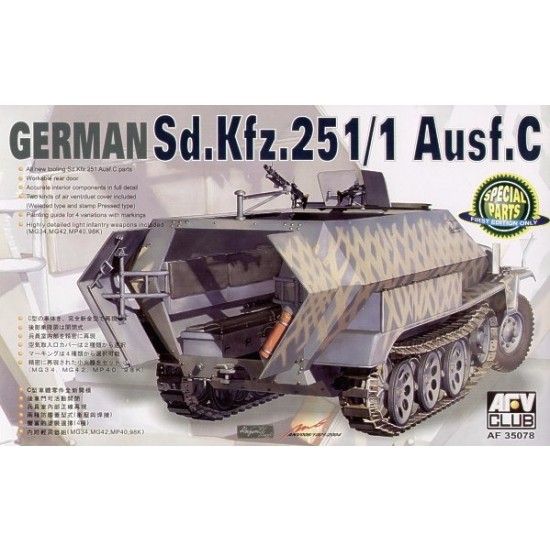 1/35 German SdKfz.251/1 Ausf.C Halftrack