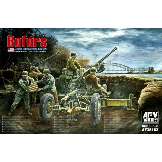 1/35 Bofors 40mm AA Automatic Gun M1