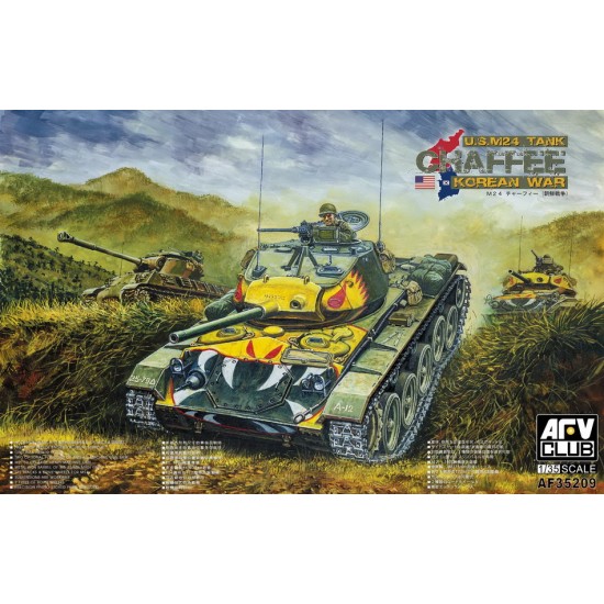 1/35 US M24 Light Tank ''Chaffee'' in Korean War