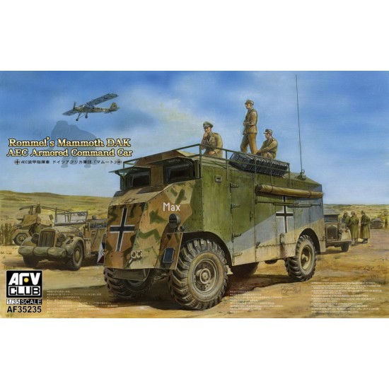 1/35 Rommel's Mammoth DAK AEC Armoured Command Car