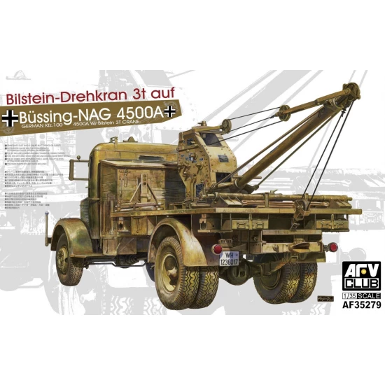 1/35 WWII German Kfz.100 Bussing-NAG 4500A w/Bilstein 3T Crane